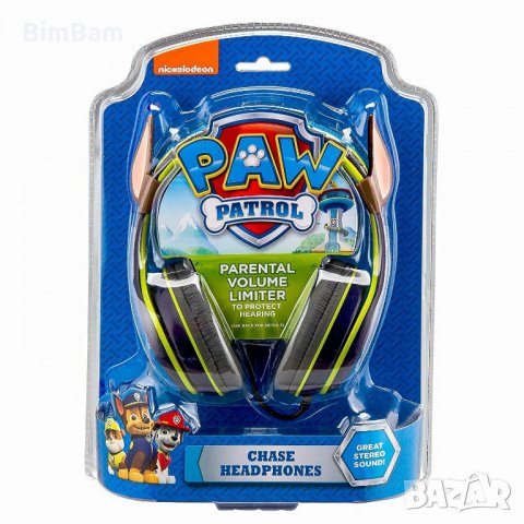  Детски слушалки Paw Patrol - Chase - Nickelodeon