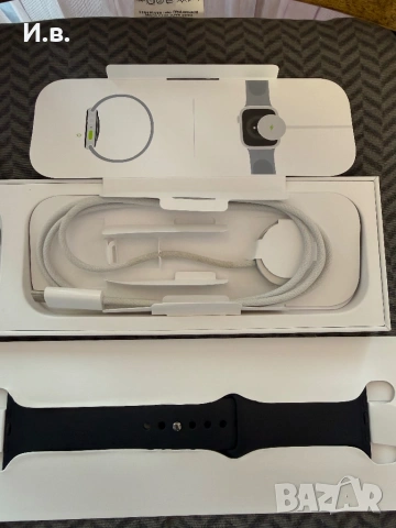 Apple Watch 9 + кейсове и каишки, снимка 6 - Смарт часовници - 53141127