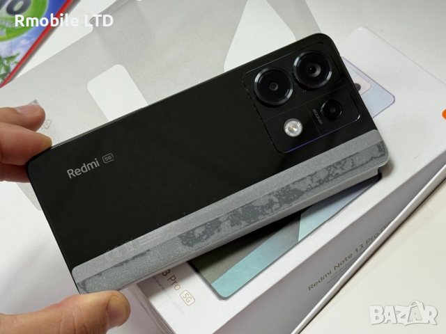 Xiaomi Redmi Note 13 Pro 5G 256GB Black , снимка 3 - Xiaomi - 52519375