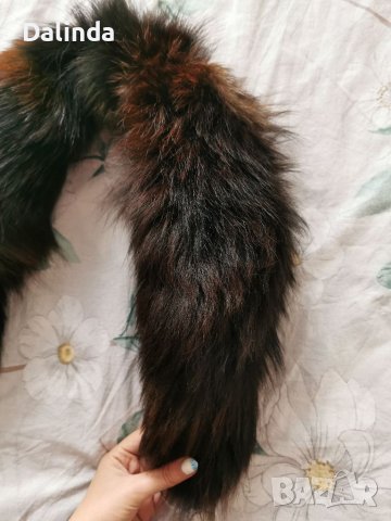 Обемна яка естествен косъм , снимка 2 - Други - 39570914