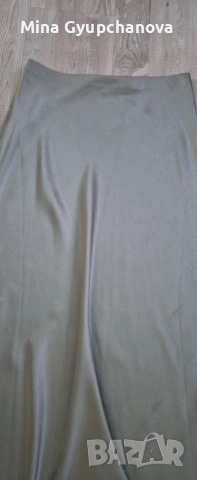 дълбока пола сатен, снимка 3 - Поли - 52856421