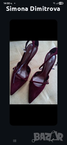 Дамски обувки, снимка 2 - Дамски обувки на ток - 53149480