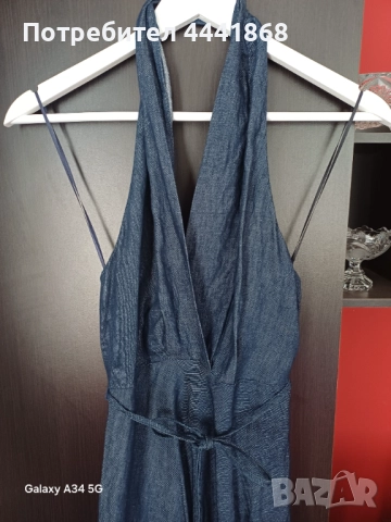 Дамска рокля Zara.Нова не е обличана.Деним., снимка 2 - Рокли - 51551298