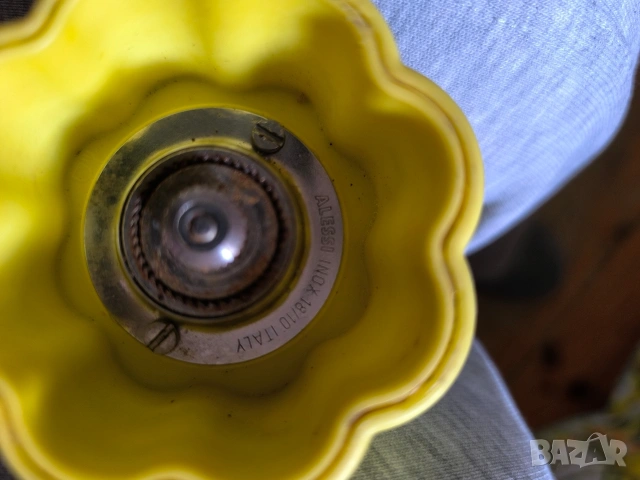 дизайнерска мелничка черен пипер Alessi italy 1998 Alessandro mendini, снимка 4 - Аксесоари за кухня - 53476002