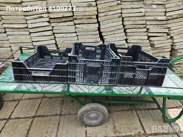 Пластмасови щайги/касетки - Холандски, снимка 3 - Градински инструменти - 50422478