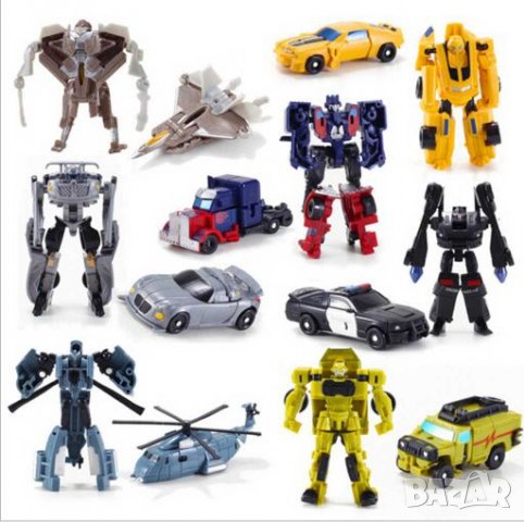 🤖 Bumblebee Transformers коли-роботи с преобразуване - Трансформърс, снимка 9 - Коли, камиони, мотори, писти - 28029451