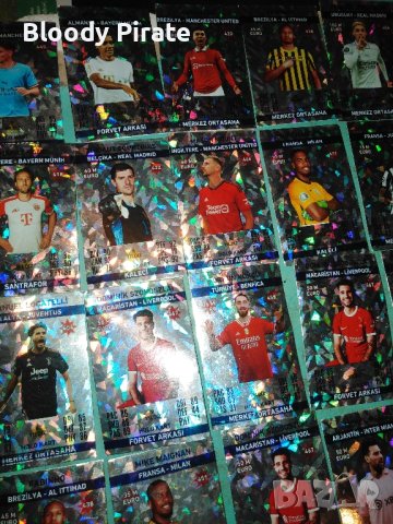 лот стикери на футболисти, снимка 2 - Колекции - 43973661