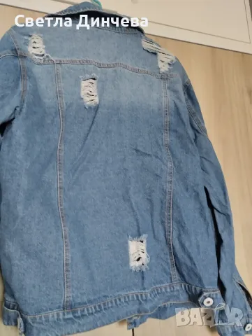 Дънково яке !!!, снимка 4 - Якета - 47618324