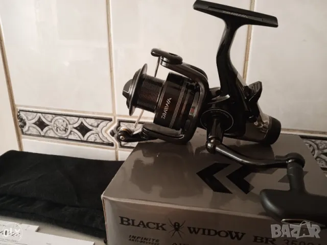 Daiwa Black Widow BR 3500A, снимка 4 - Макари - 48506523