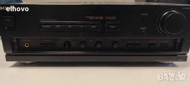 Стерео усилвател Sony TA-F590ES, снимка 12 - Ресийвъри, усилватели, смесителни пултове - 53030538