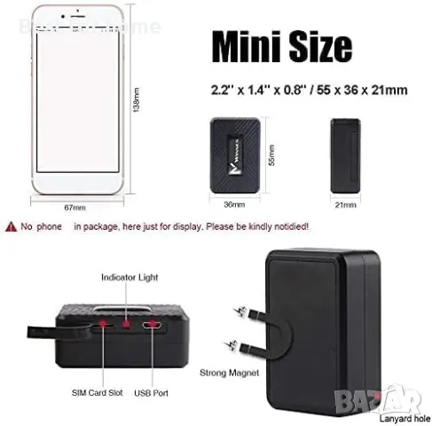 GPS тракер Winnes 4G TK913, снимка 7 - Аксесоари и консумативи - 47359972