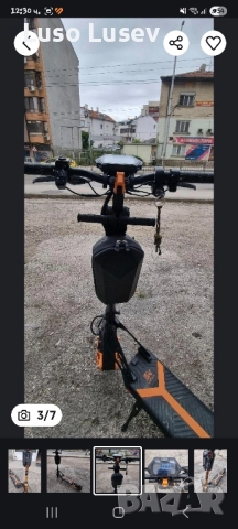 Електрическа Тротинетка KugoKirin GT2 Max, снимка 5 - Велосипеди - 52451741