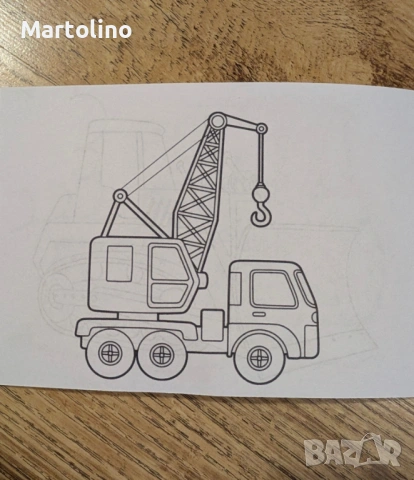 Персонализирана книжка за оцветяване коли, снимка 5 - Детски книжки - 53143918