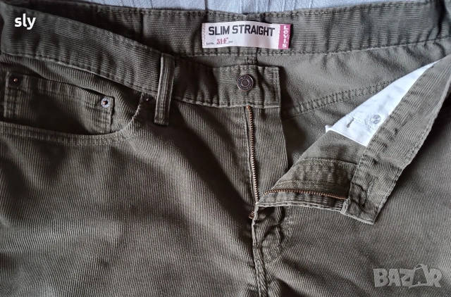 Levi's джинси от ситно кадифе , снимка 4 - Дънки - 53210829