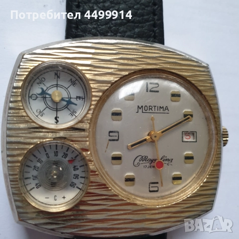 Много специален и рядък механичен часовник Mortima Mayerling, снимка 4 - Антикварни и старинни предмети - 51869284