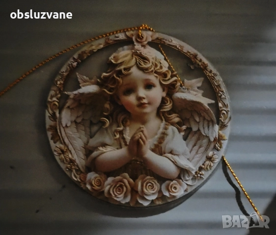 Ангел, слънцеуловител, снимка 2 - Декорация за дома - 51646617