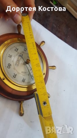 Стар уред за измерване на налягането, снимка 3 - Антикварни и старинни предмети - 35306270