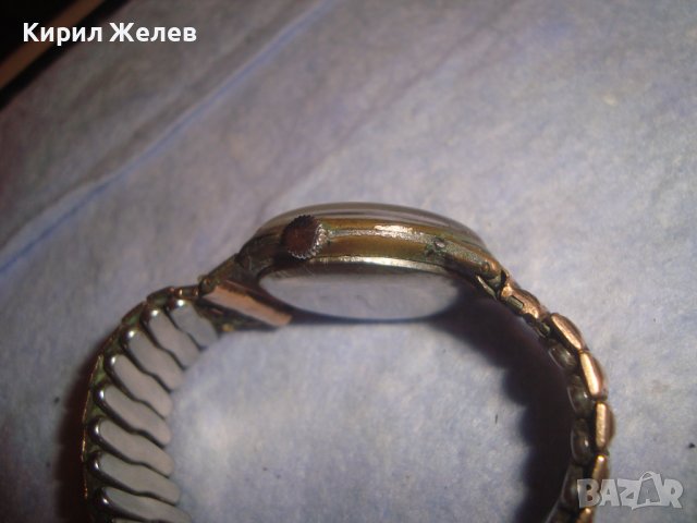 СТАР МЪЖКИ РЯДЪК НЕМСКИ или ШВЕЙЦАРСКИ РЕТРО ЧАСОВНИК ИНКАБЛОК с РАЗТЕГАЕМА ПОЗЛАТЕНА ВЕРИЖКА 28400, снимка 12 - Антикварни и старинни предмети - 37349327