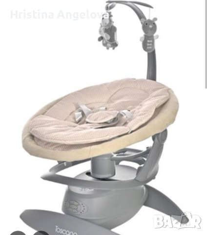 Електрическа бебешка люлка LORELI TOSCANA