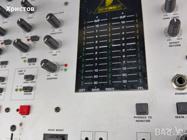 DJ Миксер BEHRINGER, снимка 18 - Ресийвъри, усилватели, смесителни пултове - 50476702