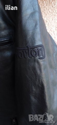 Мъжко кожено яке , снимка 6 - Якета - 38009797
