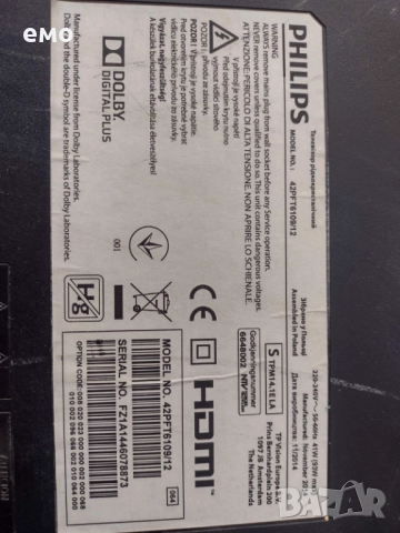 Philips телевизор 42 инча на части