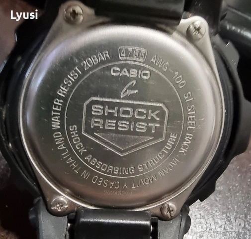 Casio G-Shock AWG-M100-1AER, снимка 4 - Мъжки - 52928746