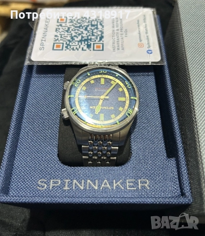 Мъжки часовник Spinnaker , снимка 2 - Мъжки - 52839076