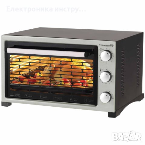 Електрическа фурна HAUSBERG HB 9320 N, 38 л, термостат, снимка 2 - Печки, фурни - 43099524