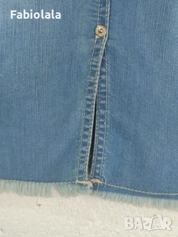 Xandres jeans skirt L, снимка 10 - Поли - 50822253