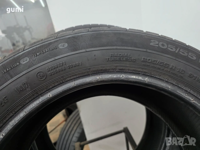 2бр летни гуми 205/55/16 CONTINENTAL L04626 , снимка 4 - Гуми и джанти - 53083081