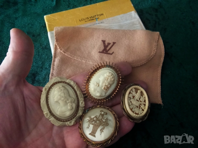 Лот стари брошки от 19 век , снимка 6 - Антикварни и старинни предмети - 52183422