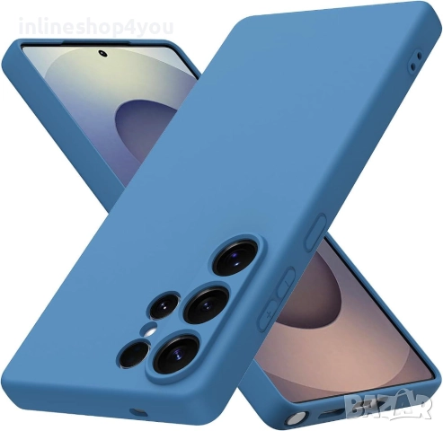 Матов Силиконов Кейс за Samsung Galaxy S25 Ultra , снимка 6 - Калъфи, кейсове - 52647524