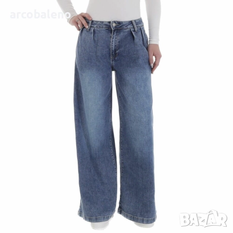 Дамски дънки с висока талия, 2цвята , снимка 5 - Дънки - 51738784