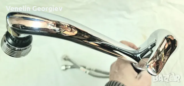 Смесители за умивалник баня, кухня, (смеситена батерия) стоящи 2бр., снимка 3 - Други стоки за дома - 48985804