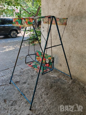 Стара градинска люлка, снимка 6 - Антикварни и старинни предмети - 50963222