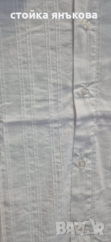 Продавам бяла мъжка риза Версаче., снимка 2 - Ризи - 51653640