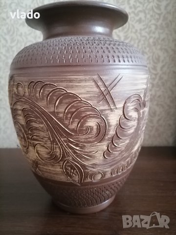 Керамична ваза ръчна изработка, снимка 1 - Вази - 43171748