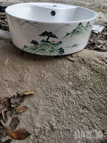 Продавам кръгла мивка диаметър 50см., снимка 2 - Мивки - 52614065