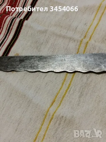 Кухненски нож за хляб. , снимка 3 - Други ценни предмети - 47586313