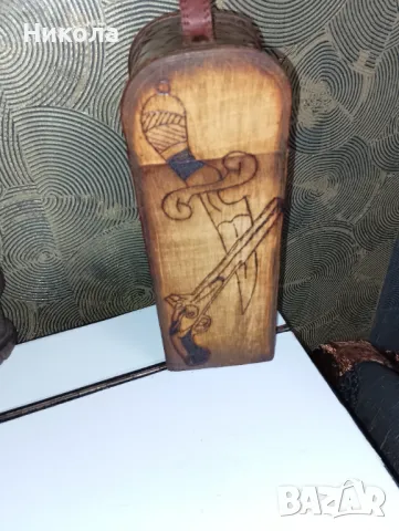 Кутия за вино,,В.Левски", снимка 3 - Декорация за дома - 47523870