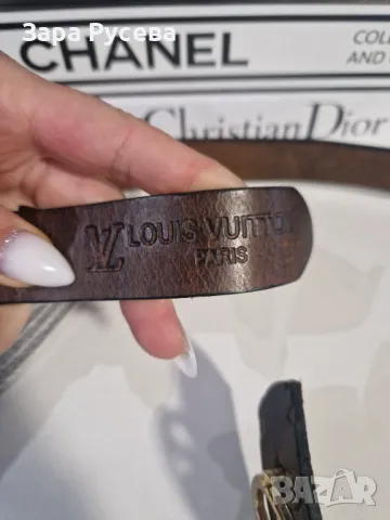 Louis Vuitton естествена кожа колан.Нов, снимка 4 - Чанти - 48718513