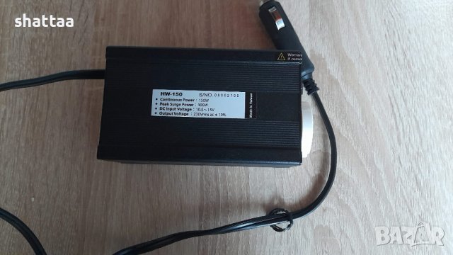 ТИТАН - Инвертор Titan, USB, за кола, подвижен, снимка 2 - Аксесоари и консумативи - 43437088