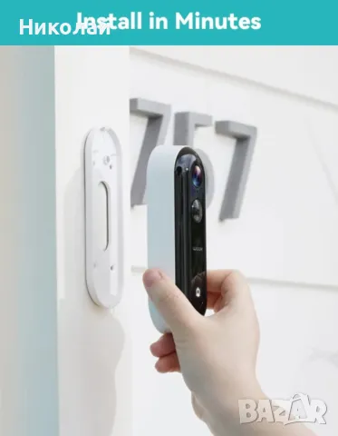 WUUK Wireless solar Cam Pro 2kit+Звънец+Базова станция, снимка 4 - IP камери - 49117269