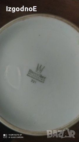 Порцеланова кана Баварски порцелан , снимка 2 - Сервизи - 43250684