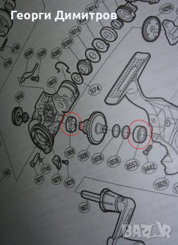 Лагери за риболовни макари (Shimano, Daiwa, Abu Garcia, Okuma и др.), снимка 2 - Макари - 44875877
