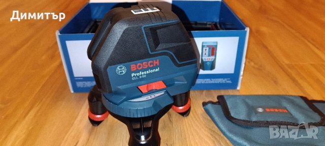Bosch GLL 3-50 нов линеен лазерен нивелир, снимка 6 - Измервателни инструменти - 39481034