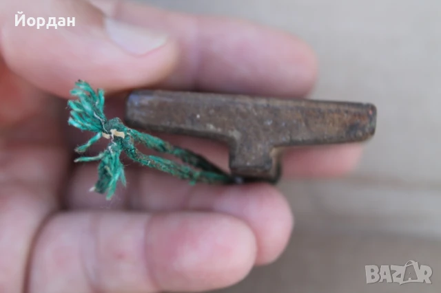 Дървен ритуален печат за хляб /Просфора/, снимка 3 - Антикварни и старинни предмети - 50524011