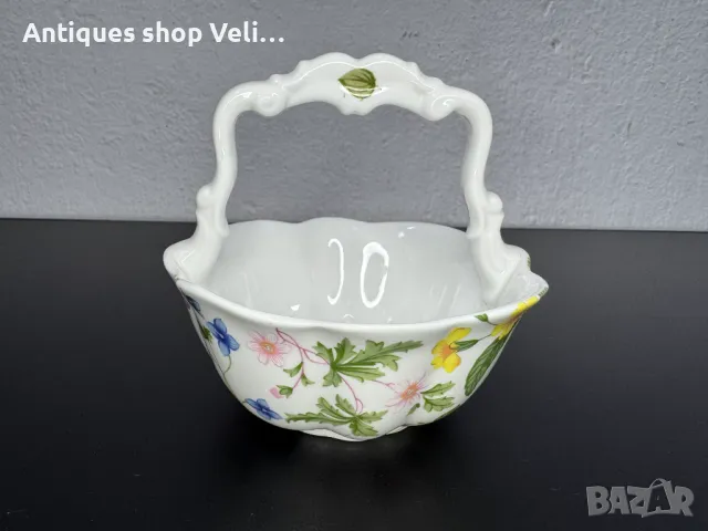 Порцеланова бонбониера/захарница QUEEN'S №6587 , снимка 1