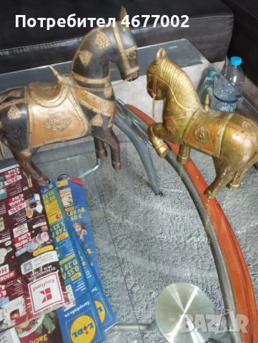 Кончета от дърво мед и бронз, снимка 7 - Антикварни и старинни предмети - 52918729